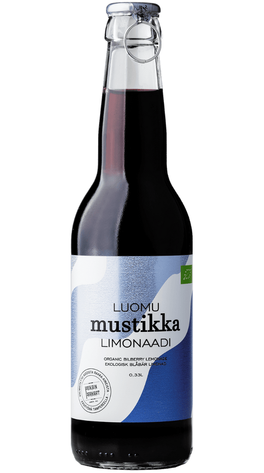 Luomu Mustikkalimonaadi 0,33L