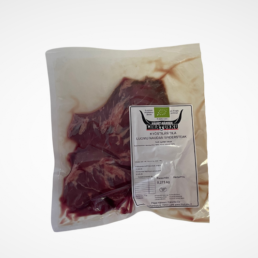 Luomu naudan Spider Steak n.260g