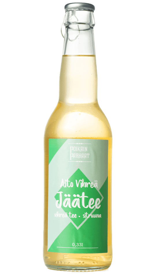 Aito vihreä jäätee 0,33L