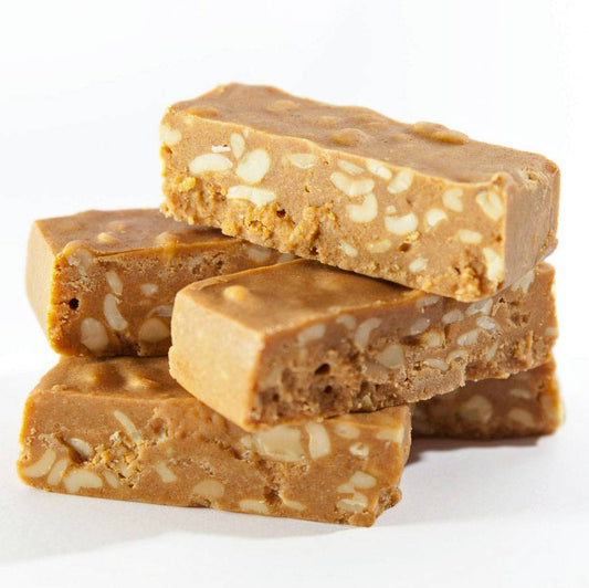 Fudge-boxi 200g, VEGAANI Cashew-Nougat ja Mocca