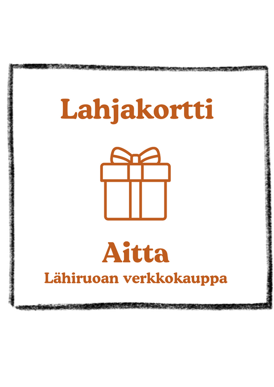 Aitta lahjakortti